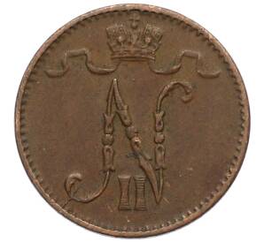 1 пенни 1914 года Русская Финляндия — Фото №2