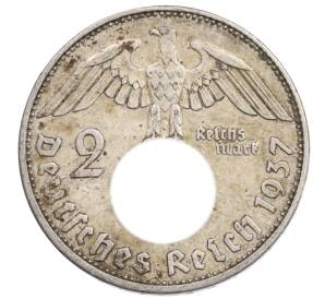 2 рейхсмарки 1937 года E Германия — Фото №1