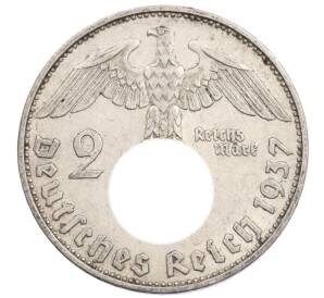 2 рейхсмарки 1937 года E Германия — Фото №1