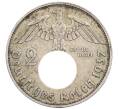 Монета 2 рейхсмарки 1937 года E Германия (Артикул: K10-3638) — Фото №1