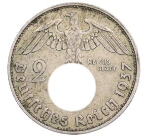 2 рейхсмарки 1937 года E Германия — Фото №1