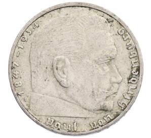 2 рейхсмарки 1937 года A Германия — Фото №2