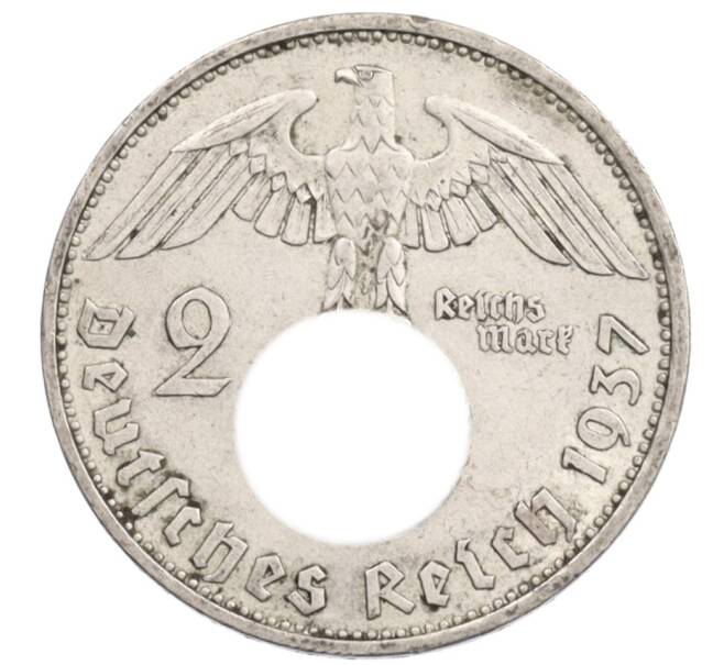 Монета 2 рейхсмарки 1937 года A Германия (Артикул: K10-3648) — Фото №1