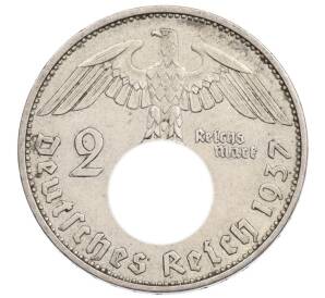 2 рейхсмарки 1937 года A Германия — Фото №1