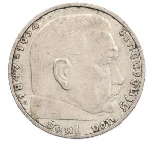 2 рейхсмарки 1937 года A Германия — Фото №2