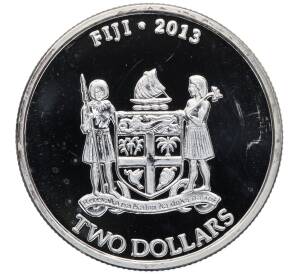 2 доллара 2013 года Ниуэ «Таку» — Фото №2