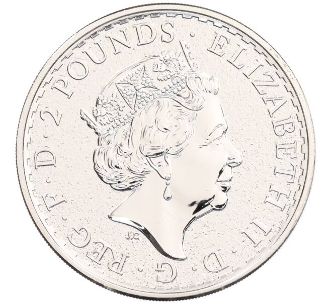 Монета 2 фунта 2016 года Великобритания «Британия» (Артикул: K10-3670) — Фото №2