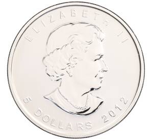 5 долларов 2012 года Канада «Кленовый лист»