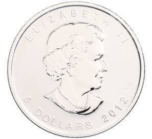 5 долларов 2012 года Канада «Кленовый лист»