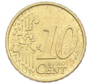 10 евроцентов 2002 года Италия — Фото №2