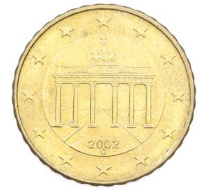 10 евроцентов 2002 года G Германия — Фото №1