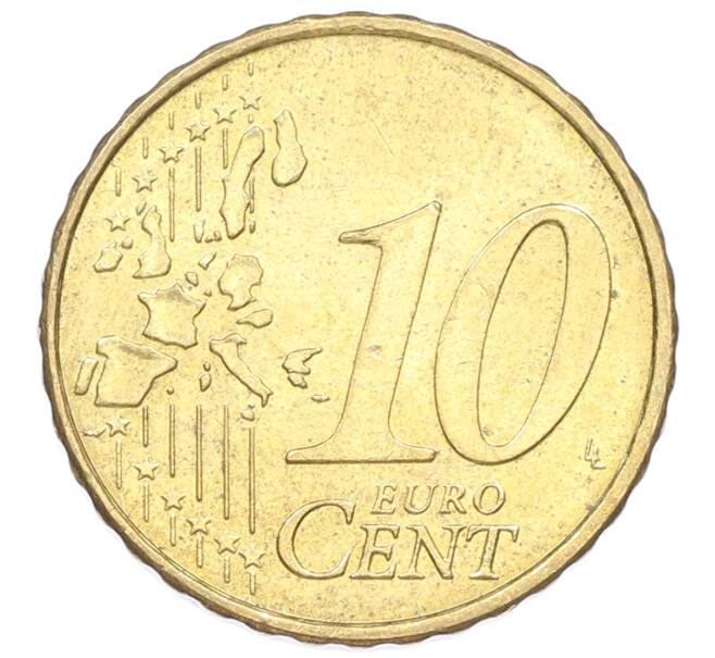 Монета 10 евроцентов 2002 года G Германия (Артикул: T11-24360) — Фото №2