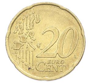 20 евроцентов 2002 года D Германия — Фото №2