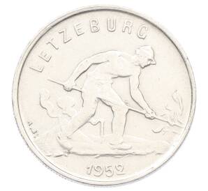1 франк 1952 года Люксембург — Фото №1
