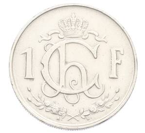 1 франк 1952 года Люксембург — Фото №2