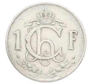 1 франк 1952 года Люксембург — Фото №2