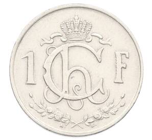 1 франк 1952 года Люксембург — Фото №2