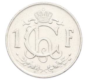 1 франк 1952 года Люксембург — Фото №2