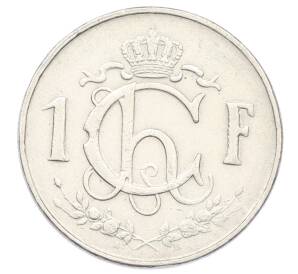 1 франк 1960 года Люксембург — Фото №2