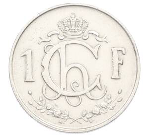 1 франк 1952 года Люксембург — Фото №2