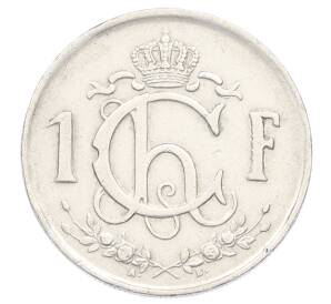 1 франк 1952 года Люксембург — Фото №2