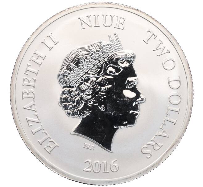 Монета 2 доллара 2016 года Ниуэ «Бисса» (Артикул: K10-3685) — Фото №2