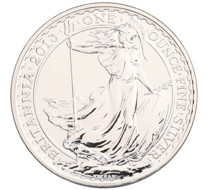 Монета 2 фунта 2013 года Великобритания «Британия» (Артикул: K10-3718) — Фото №1