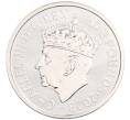 Монета 2 фунта 2023 года Великобритания «Британия» (Портрет Карла III с короной) (Артикул: K10-3737) — Фото №2