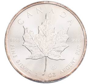 5 долларов 2016 года Канада «Кленовый лист» — Фото №1