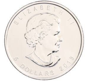 5 долларов 2013 года Канада «Кленовый лист» — Фото №2