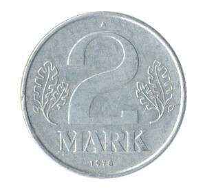 2 марки 1978 года A Восточная Германия — Фото №1