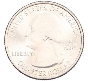 1/4 доллара (25 центов) 2013 года P США «Национальные парки — №19 Форт Мак-Генри»