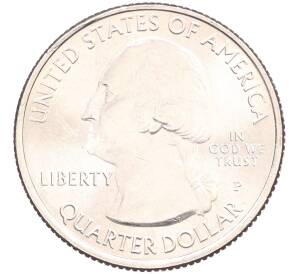 1/4 доллара (25 центов) 2013 года P США «Национальные парки — №19 Форт Мак-Генри»