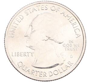 1/4 доллара (25 центов) 2014 года D США «Национальные парки — №23 Национальный парк Арки»