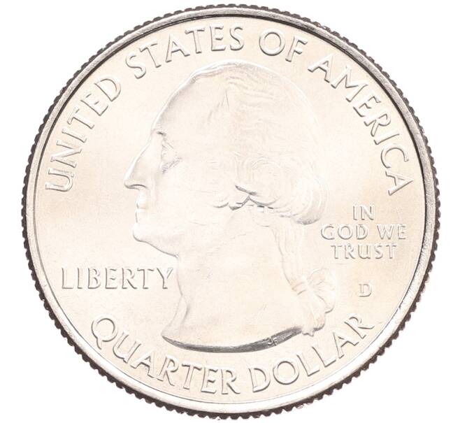 Монета 1/4 доллара (25 центов) 2011 года D США «Национальные парки — №6 Национальный парк Геттисберг» (Артикул: M2-90039) — Фото №2