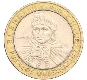 100 песо 2008 года Чили — Фото №1