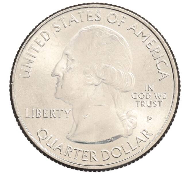 Монета 1/4 доллара (25 центов) 2016 года P США «Национальные парки — №33 Харперс Ферри» (Артикул: M2-90069) — Фото №2