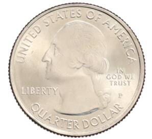 1/4 доллара (25 центов) 2013 года P США «Национальные парки — №18 Национальный парк Грейт-Бейсин» — Фото №2