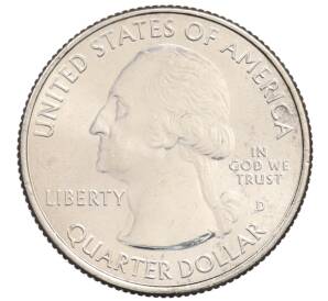 1/4 доллара (25 центов) 2016 года D США «Национальные парки — №33 Харперс Ферри» — Фото №2