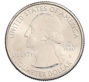 1/4 доллара (25 центов) 2016 года D США «Национальные парки — №33 Харперс Ферри» — Фото №2