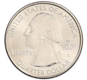 1/4 доллара (25 центов) 2016 года D США «Национальные парки — №33 Харперс Ферри» — Фото №2