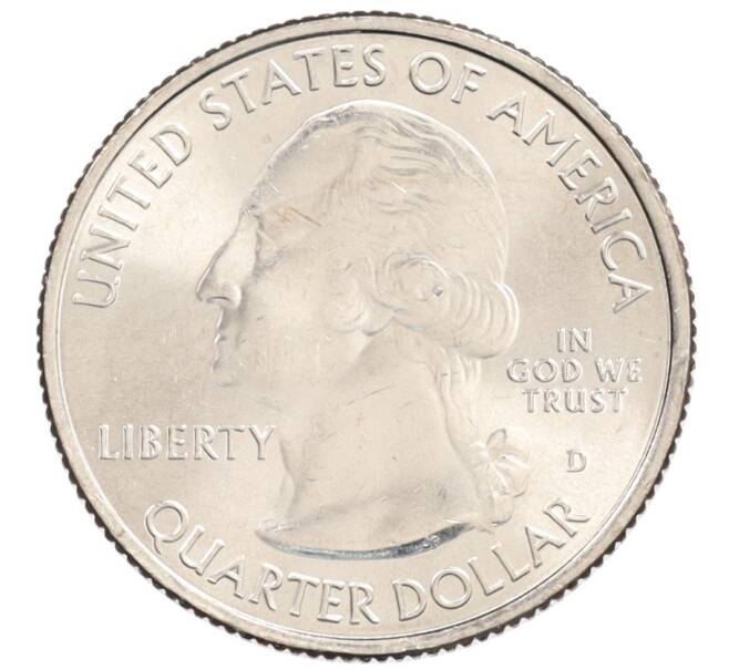 Монета 1/4 доллара (25 центов) 2016 года D США «Национальные парки — №33 Харперс Ферри» (Артикул: M2-90085) — Фото №2