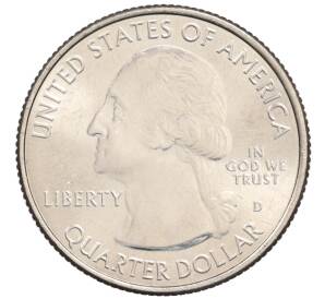 1/4 доллара (25 центов) 2013 года D США «Национальные парки — №18 Национальный парк Грейт-Бейсин» — Фото №2