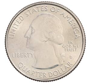 1/4 доллара (25 центов) 2013 года D США «Национальные парки — №18 Национальный парк Грейт-Бейсин» — Фото №2