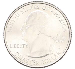 1/4 доллара (25 центов) 2016 года D США «Национальные парки — №35 Национальный парк Форт Молтри» — Фото №2
