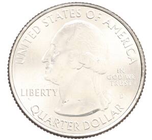 1/4 доллара (25 центов) 2016 года D США «Национальные парки — №35 Национальный парк Форт Молтри» — Фото №2