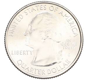 1/4 доллара (25 центов) 2017 года D США «Национальные парки — №38 Водные пути Озарк» — Фото №2