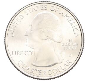 1/4 доллара (25 центов) 2014 года D США «Национальные парки — №22 Национальный парк Шенандоа» — Фото №2