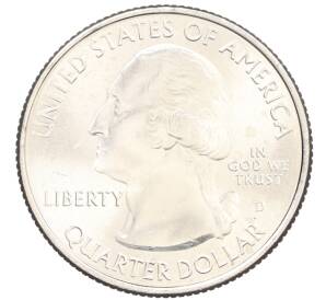 1/4 доллара (25 центов) 2014 года D США «Национальные парки — №22 Национальный парк Шенандоа» — Фото №2