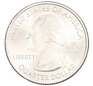 1/4 доллара (25 центов) 2014 года P США «Национальные парки — №25 Национальный парк Эверглейдс»